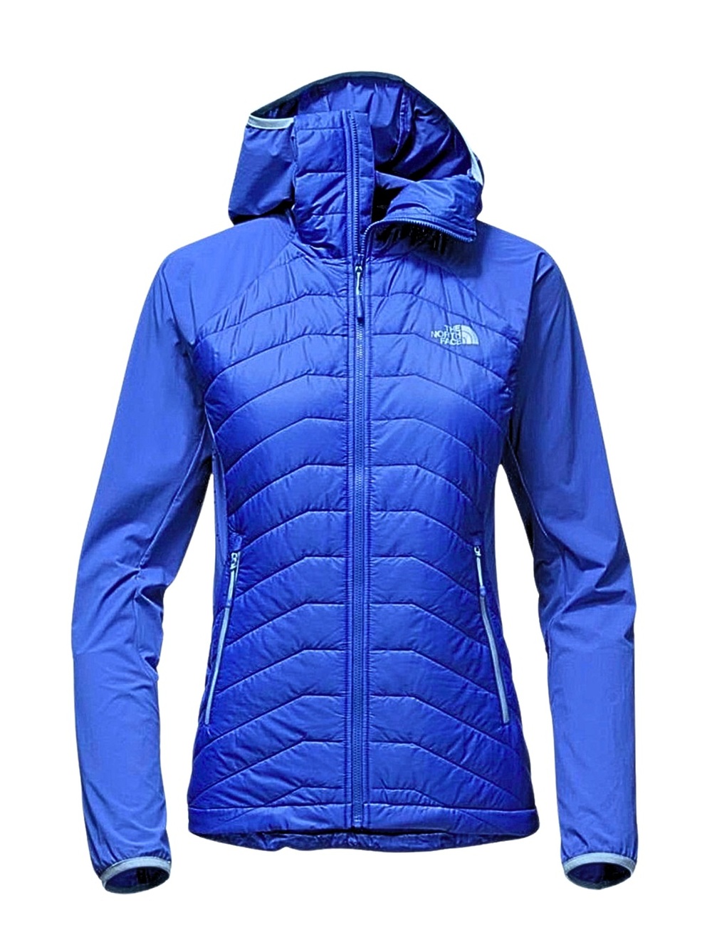 The North Face Progressor Insulated Hybrid Hoodie in Amparo Blue Size Medium